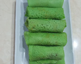Foto langkah ke 4 dari resep Dadar gulung isi Unti kelapa.