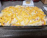 A picture of step 7 of Chicken spaghetti with cheese.