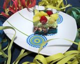 A picture of step 14 of Multicolor Cake.