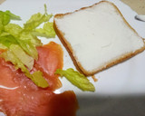 Foto del paso 1 de la receta: Mi sándwich de salmón con queso