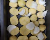 Foto del paso 1 de la receta: Salmón al horno gratinado con verduras
