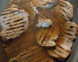 A picture of step 2 of Lime Beef with Mush and Potatoes.