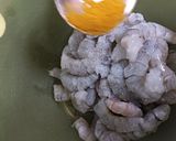 A picture of step 2 of Peri Peri Prawns (shrimp).