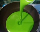 Foto langkah ke 5 dari resep MARTABAK MANIS (TERANG BULAN) PANDAN TEFLON ♥.
