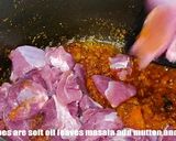 A picture of step 3 of Mutton Masala Boti.