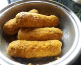 बेसन के गट्टे की सब्जी (besan ke gatte ki sabzi recipe in Hindi) रेसिपी चरण 2 फोटो