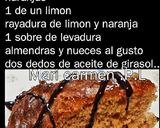 Foto del paso 1 de la receta: Bizcocho de naranja, nueces, almendras😋
