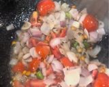 A picture of step 3 of Potato Onion Tomato Sabzi.