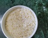 A picture of step 1 of Sweet Pongal.