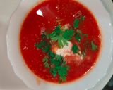 A picture of step 8 of Beetroot soup.