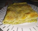Foto del paso 10 de la receta: Torta combinada de zapallitos y puerros