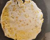 A picture of step 4 of Onion Paratha.