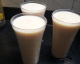 A picture of step 4 of Muskmelon banana smoothie.