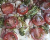 Foto langkah ke 8 dari resep Broccoli Chicken Quiche.