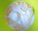 Foto del paso 3 de la receta: Muffins de yogurt de vainilla con chocolate y lamina de almendras