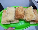 Foto langkah ke 4 dari resep Roti goreng isi coklat/keju.