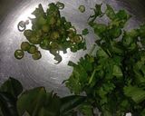 A picture of step 4 of Smokey chicken Manchurian.