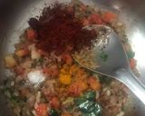 A picture of step 3 of Fhodnicha bhaat.