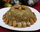 A picture of step 4 of Jowar and Apple Halwa.