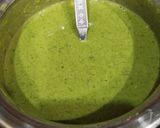 A picture of step 2 of Spinach & Chickpea Flour Chilla.