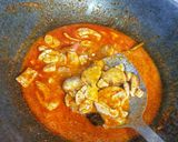Foto langkah ke 5 dari resep Gulai kepayang (keluwek) & ikan tapau (asap).