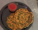 Palak chilla recipe step 6 photo