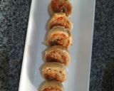 A picture of step 7 of Pinwheel Samose.