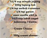 Gambar langkah 7 resipi CARROT CAKE / KEK LOBAK.