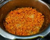 A picture of step 2 of Gajar ka halwa (Carrot halwa).