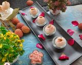 A picture of step 5 of Stuffed Lychee Sandesh.