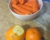 Foto del paso 1 de la receta: Mermelada de zanahoria, naranja y mandarina