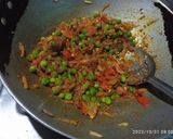 A picture of step 1 of Paneer bhurji.