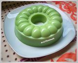 Foto langkah ke 3 dari resep Puding Roti Agar Agar Simpel.