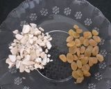 A picture of step 3 of Kanika (the sweet rice/pulao from the state of orissa).