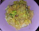 Foto langkah ke 8 dari resep Kupat Tahu Bumbu Kacang Tanah khas Banjar Patroman Jawa Barat.