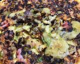 A picture of step 4 of Veggies & Bacon Omelet 🧀🍳🥓.