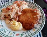 Foto del paso 4 de la receta: Milanesas con puré