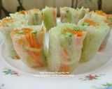 รูปขั้นตอนการทำที่ 5 ของ ส้มตำหลอด (ปอเปี๊ยะส้มตำ)