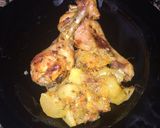 Foto del paso 5 de la receta: Pollo con verduras y cerveza al horno
