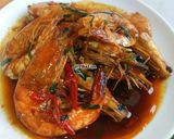 Foto langkah ke 4 dari resep Udang goreng mentega.