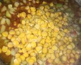 A picture of step 3 of Chayote and Ground Beef Picadillo.