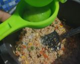 A picture of step 11 of Brown rice tawa pulav.