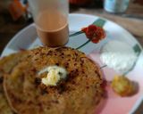 A picture of step 4 of Sattu Paratha in Bihari Style.
