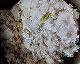 A picture of step 2 of Methi bites.