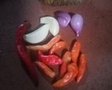 Foto langkah ke 1 dari resep Pentol Bumbu Pedas Manis Simple.