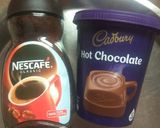 A picture of step 1 of Biscuit shake.