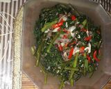 Foto langkah ke 6 dari resep Cah Kangkung Daging.