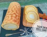 Foto langkah ke 8 dari resep Tiger skin Roll cake.