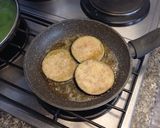 Foto del paso 6 de la receta: Reciclando (berenjenas apanadas y pollo con salsa champiñones)