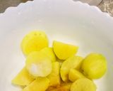 صورة لخطوة 1 من وصفة مقلوبه دجاج مع بطاطا لذيييذه لذاذه😋